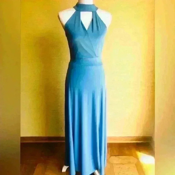 New York & Company Dresses & Skirts - NEW! New York & Company Neck Tie Maxi Dress.